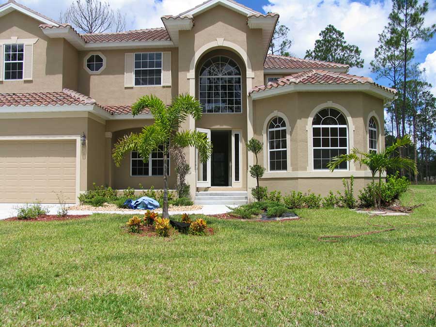 Residential Landscape in Naples, Florida 3